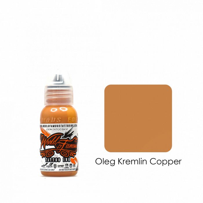 Краска для тату Распродажа Oleg Kremlin Copper ( годен до 10/2023)